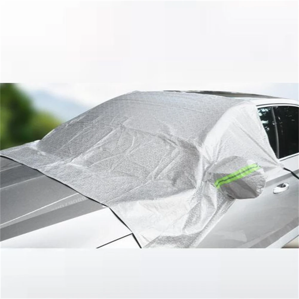 140x240cm Car Cover Waterproof Winter Ice Screen Sun Protection Snow Frostproof Front Windscreen Half Car Covers
140x240cm Car Cover Waterproof Winter Ice Screen Sun Protection Snow Frostproof Front Windscreen Half Car Covers
