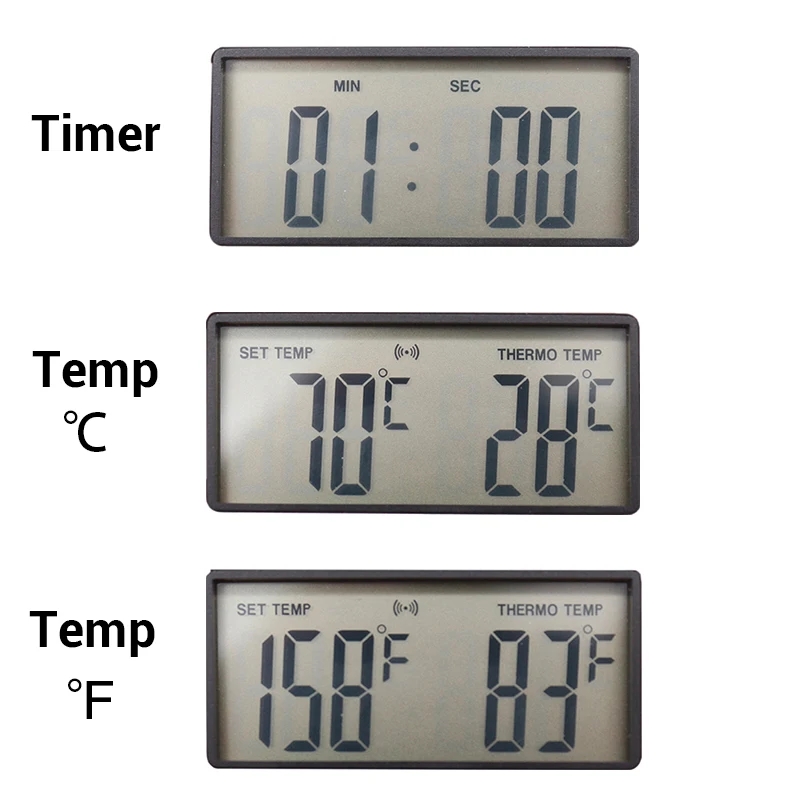 Kitchen Cooking Beer Brewing Digital Thermometer Digital Kitchen Food Cooking BBQ Meat Fork Probe Thermometer With Timer 
Kitchen Cooking Beer Brewing Digital Thermometer Digital Kitchen Food Cooking BBQ Meat Fork Probe Thermometer With Timer