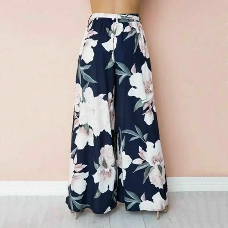 2019 Brand New Style Women Wide Leg Long Trousers Boho High Waist Floral Palazzo Pants Loose Culottes
2019 Brand New Style Women Wide Leg Long Trousers Boho High Waist Floral Palazzo Pants Loose Culottes