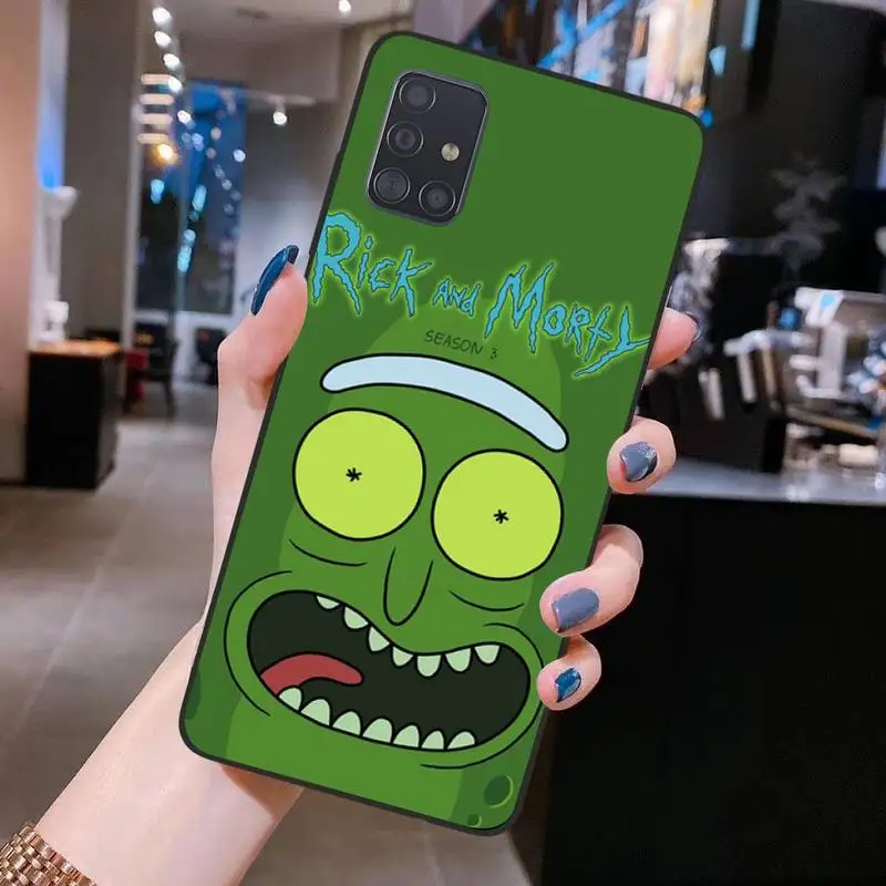 PENGHUWAN Anime Rick Morty Phone Case for Samsung S20 plus Ultra S6 S7 edge S8 S9 plus S10 5G lite 2020
PENGHUWAN Anime Rick Morty Phone Case for Samsung S20 plus Ultra S6 S7 edge S8 S9 plus S10 5G lite 2020