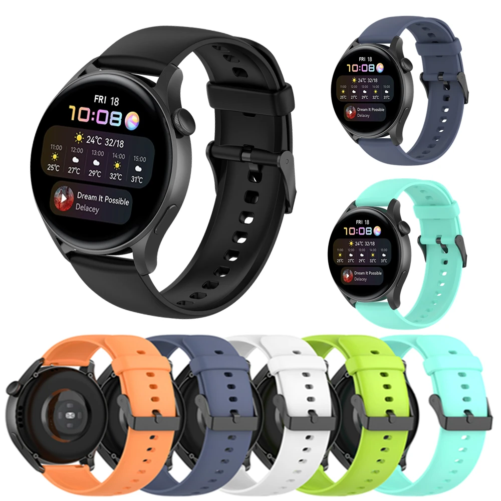 Ремешок силиконовый для Huawei Watch 3 Watch 3 Pro, браслет для Amazfit GTR 3 pro GTR2/GTR 2e/47 мм wathcband Correa
Ремешок силиконовый для Huawei Watch 3 Watch 3 Pro, браслет для Amazfit GTR 3 pro GTR2/GTR 2e/47 мм wathcband Correa