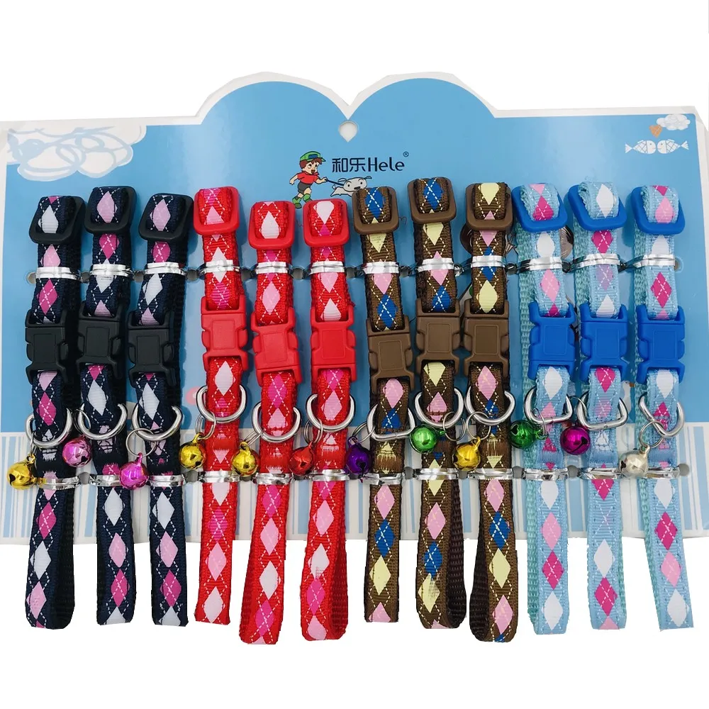 Pet Collar Dog Cat Collar Embroidery Pattern Nylon Pet Puppy Dog Cat Collar Teddy With Bell Wholesale 12pcs/CD
Pet Collar Dog Cat Collar Embroidery Pattern Nylon Pet Puppy Dog Cat Collar Teddy With Bell Wholesale 12pcs/CD