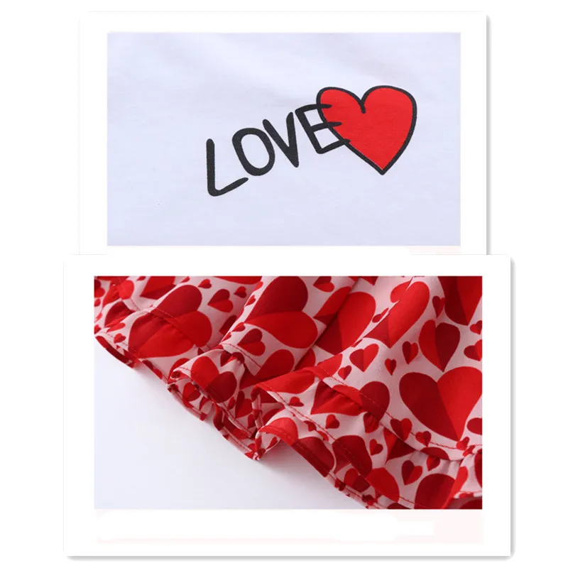 Fashion Teenage Clothes For Girls Clothing Set 2021 Summer Soft Cotton Tshirt Hearts Skirt Kids Outfits Suit 2Pcs Children Set
Fashion Teenage Clothes For Girls Clothing Set 2021 Summer Soft Cotton Tshirt Hearts Skirt Kids Outfits Suit 2Pcs Children Set