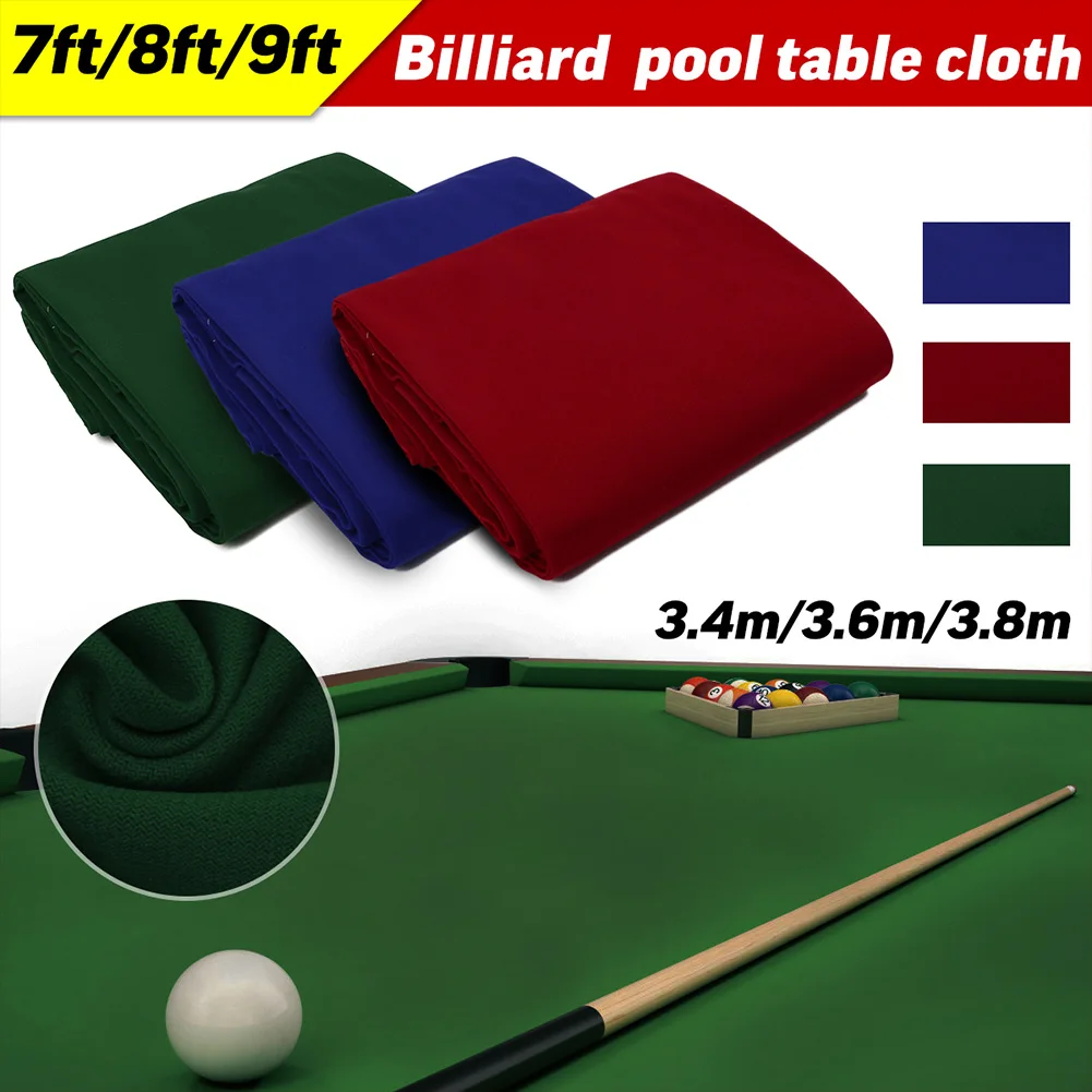 Durable 7 8 9ft Felt Accessories Snooker 6pcs Strips Sports Game Mat Cover Hotel Bar Indoor Billiard Pool Table Cloth Club
Durable 7 8 9ft Felt Accessories Snooker 6pcs Strips Sports Game Mat Cover Hotel Bar Indoor Billiard Pool Table Cloth Club