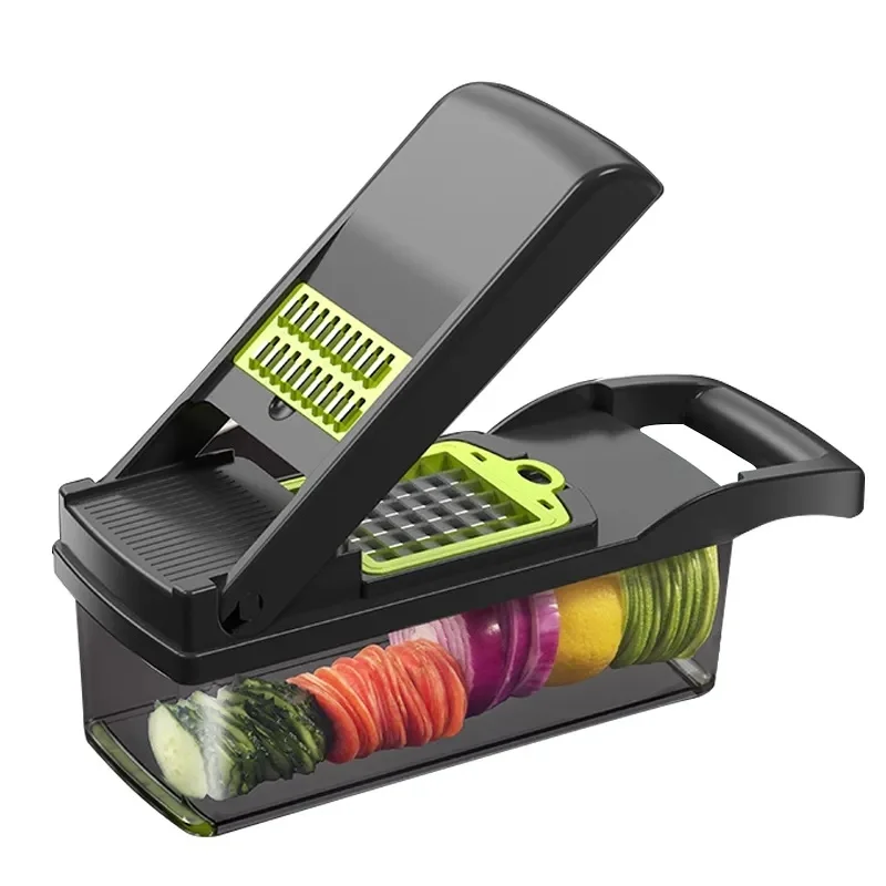 Vegetable Cutting Artifact Multi-function Shredder Potato Shredder Dicing Kitchen Household Slicing Cut Flower Shredder Cooking
Vegetable Cutting Artifact Multi-function Shredder Potato Shredder Dicing Kitchen Household Slicing Cut Flower Shredder Cooking