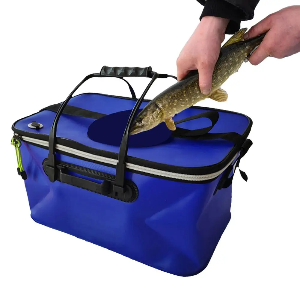 Fishing Bucket Multifunctional Portable Leakproof Fishing Container Folding Fishing Bag Thicken Live Fish Box Tank Bucket Outdoo
Fishing Bucket Multifunctional Portable Leakproof Fishing Container Folding Fishing Bag Thicken Live Fish Box Tank Bucket Outdoo