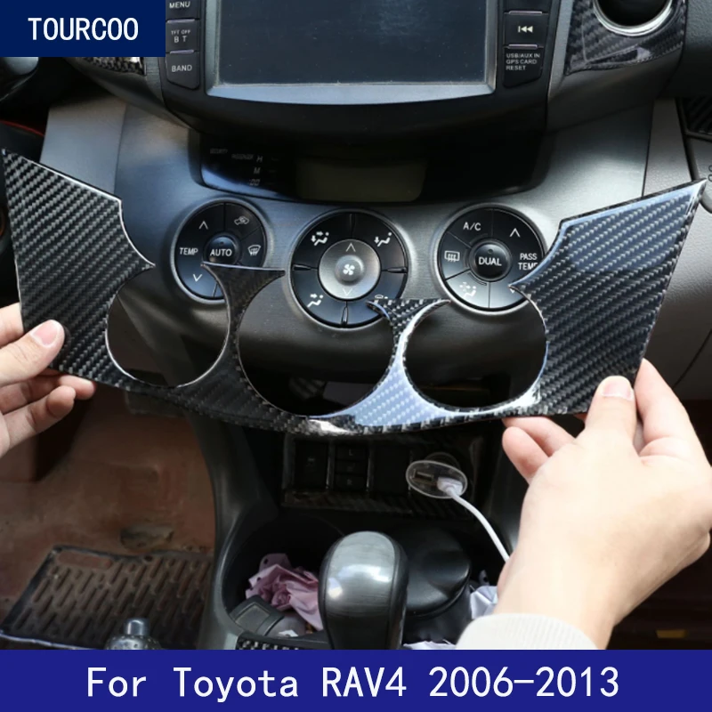 Подходит для центральной панели переключателя 06-13 Toyota RAV4, аксессуары для модификации интерьера, украшение из искусственного волокна
Подходит для центральной панели переключателя 06-13 Toyota RAV4, аксессуары для модификации интерьера, украшение из искусственного волокна