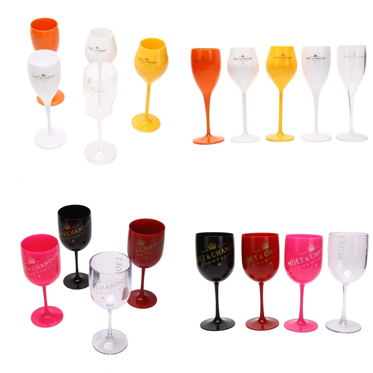 1 CUP Champagne Flutes Glasses Plastic Wine Glasses Dishwasher-safe White Acrylic Champagne Glass Transparent Wine Glass
1 CUP Champagne Flutes Glasses Plastic Wine Glasses Dishwasher-safe White Acrylic Champagne Glass Transparent Wine Glass