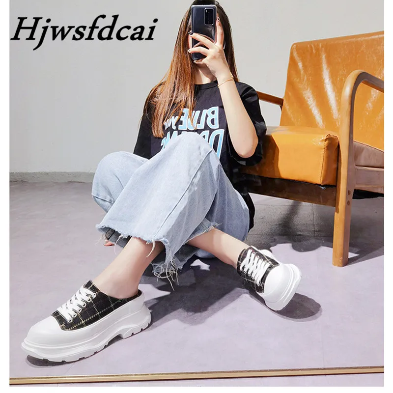Hjwsfdcai Women Simple Canvas Shoes for Women Thick Leisure Women's Canvas slippers Breathable Women's Slippers Zapatos De Mujer 
Hjwsfdcai Women Simple Canvas Shoes for Women Thick Leisure Women's Canvas slippers Breathable Women's Slippers Zapatos De Mujer
