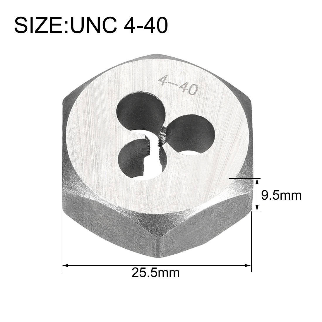 Uxcell 4-40 UNC Hex Rethreading , , : 2A 
Uxcell 4-40 UNC Hex Rethreading , , : 2A