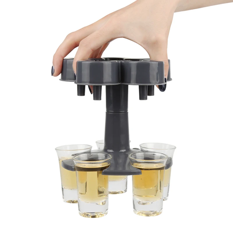 5 Hole Wine Glass Holder Shot Glass Wine Dispenser Bullet Cup Set 6pc Vodka Whiskey Glass Wine Distributor Suit Bar Sets Barware
5 Hole Wine Glass Holder Shot Glass Wine Dispenser Bullet Cup Set 6pc Vodka Whiskey Glass Wine Distributor Suit Bar Sets Barware