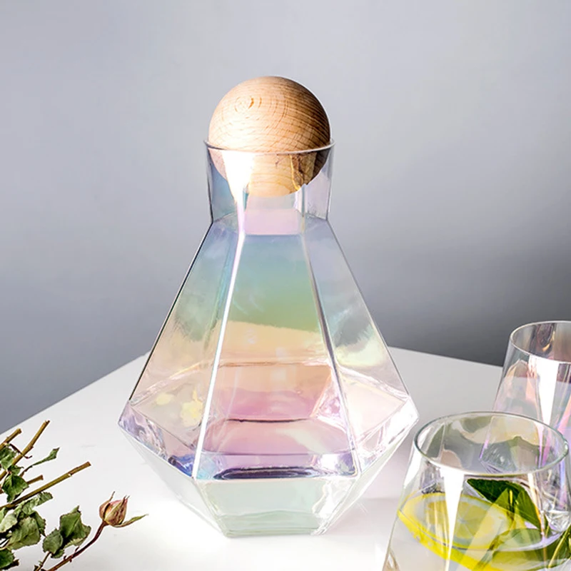 Hexagonal Glass Pot Set Heat-Resistant Cold White Water Bottle Household Water Set Cold Water Bottle StockGlass kettle Water cup
Hexagonal Glass Pot Set Heat-Resistant Cold White Water Bottle Household Water Set Cold Water Bottle StockGlass kettle Water cup