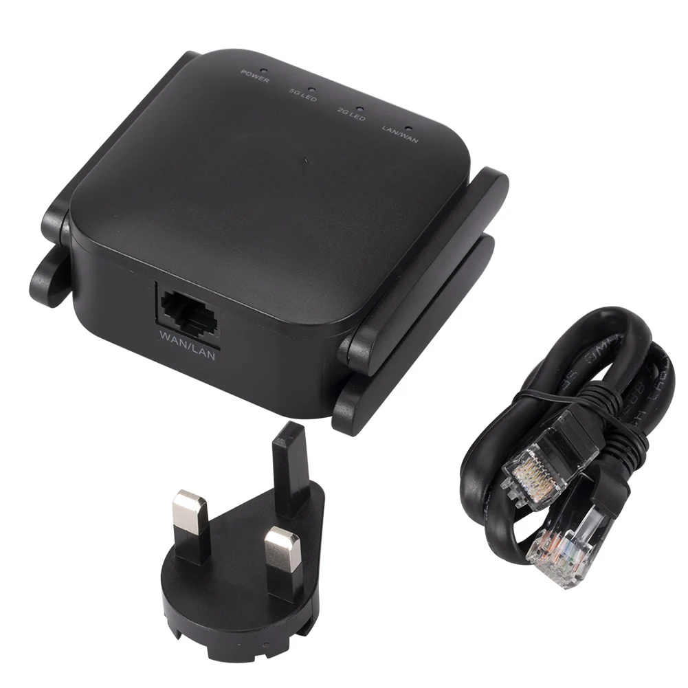 WiFi Signal Booster Amplifier 1200Mbps WiFi Range Extender W/ Ethernet Port Wireless Router External Card Slot Version
WiFi Signal Booster Amplifier 1200Mbps WiFi Range Extender W/ Ethernet Port Wireless Router External Card Slot Version