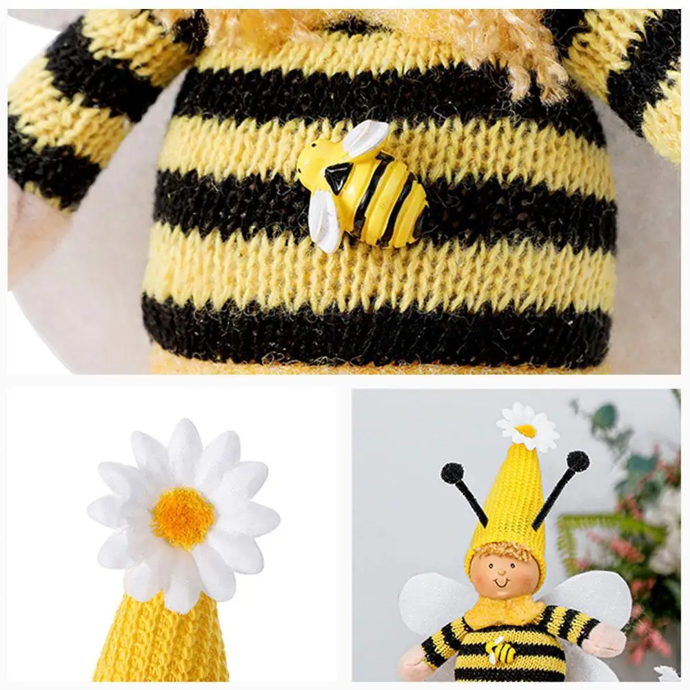 Easter Honey Bee Doll Stuffed Bee Plushie With Long Legs Dangling Festival Home Farmhouse Ornaments Decor Decoration B5C4 
Easter Honey Bee Doll Stuffed Bee Plushie With Long Legs Dangling Festival Home Farmhouse Ornaments Decor Decoration B5C4