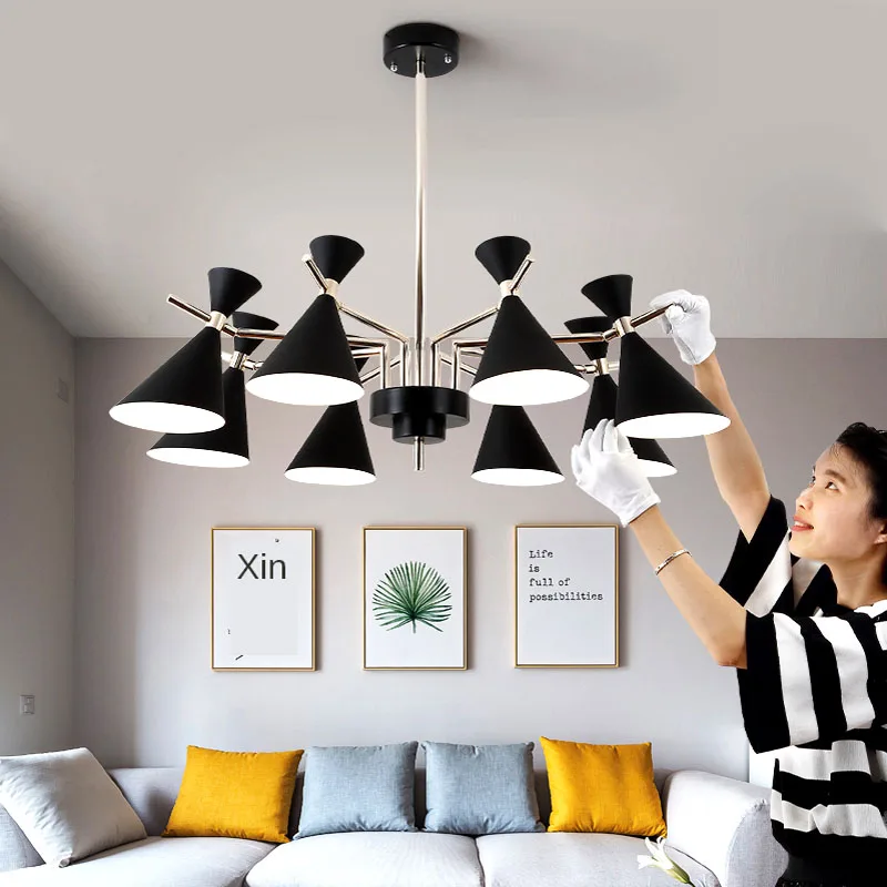 Modern LED chandelier living room bedroom children's room ceiling lamp luxury hotel lobby ceiling lamp
Modern LED chandelier living room bedroom children's room ceiling lamp luxury hotel lobby ceiling lamp