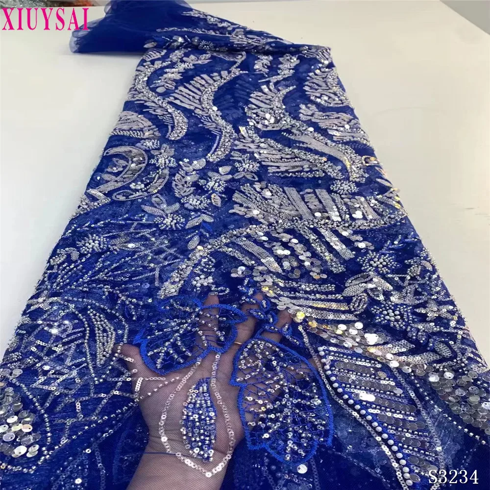Best Quality Sequin Lace Fabric Beaded Lace Fabric Nigeria Net Lace for Wedding Party African French Tulle Lace Fabric
Best Quality Sequin Lace Fabric Beaded Lace Fabric Nigeria Net Lace for Wedding Party African French Tulle Lace Fabric