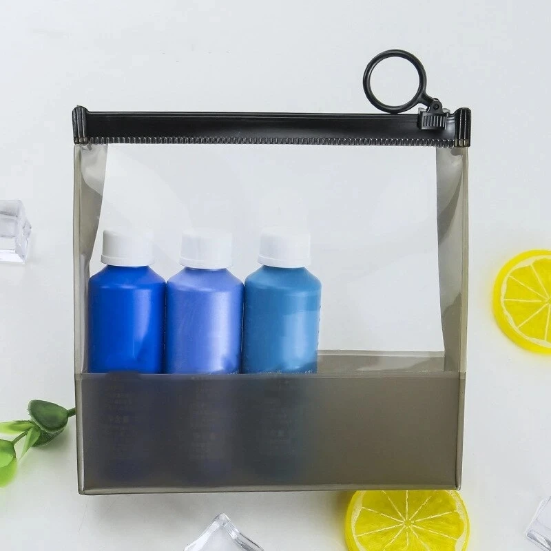 Women's travel Cosmetic Bags Zipper Transparent Waterproof Makeup Case Wash Organizer Pouch Accessories Bag
Women's travel Cosmetic Bags Zipper Transparent Waterproof Makeup Case Wash Organizer Pouch Accessories Bag