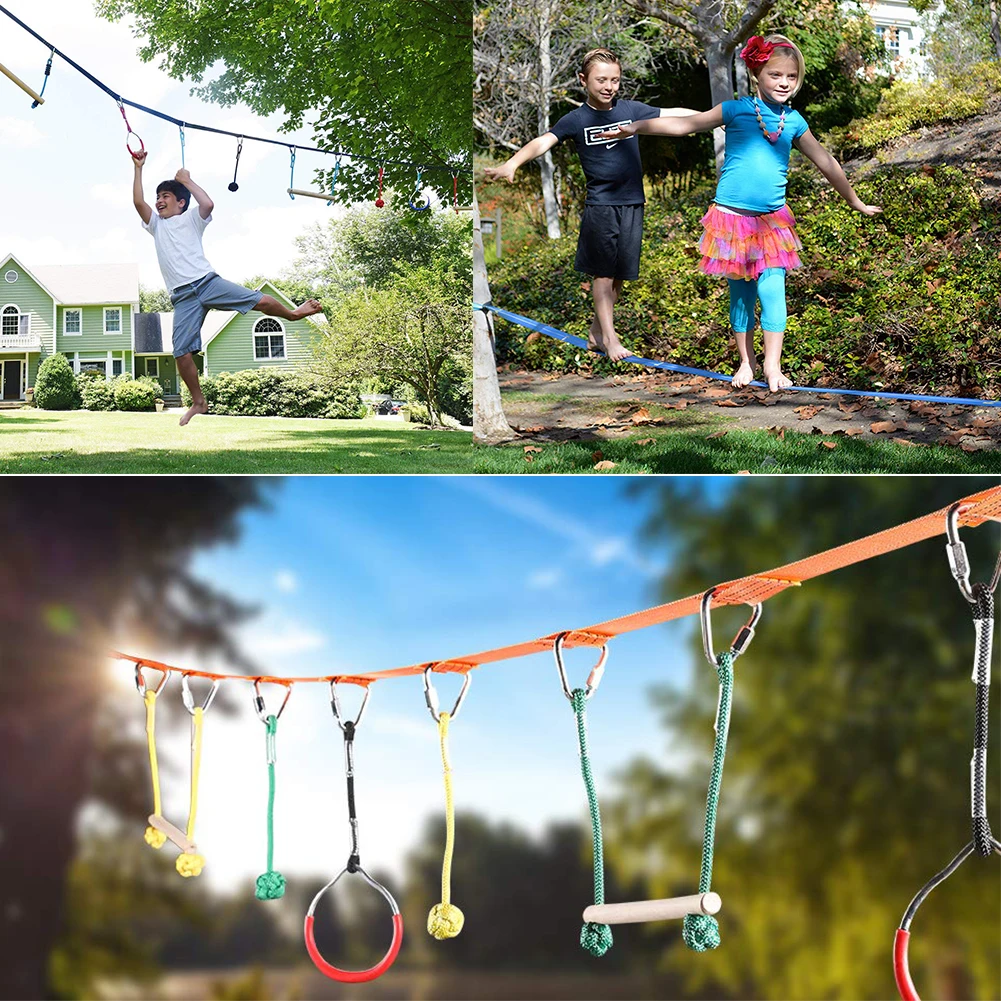 Children Climbing Ninja Rope Ninja Line Obstacle Training Ninja Training Equipment Kids Outdoor Sports Equipment
Children Climbing Ninja Rope Ninja Line Obstacle Training Ninja Training Equipment Kids Outdoor Sports Equipment