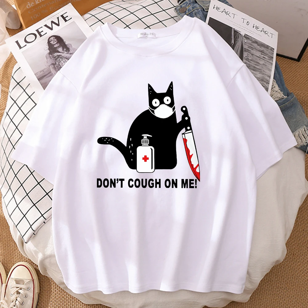 Harajuku Fit T Shirt Man Don't Cough On Me Black Cat Printing Mens T-Shirts Creative Casual Tee Hip Hop Comfortable T Shirts
Harajuku Fit T Shirt Man Don't Cough On Me Black Cat Printing Mens T-Shirts Creative Casual Tee Hip Hop Comfortable T Shirts