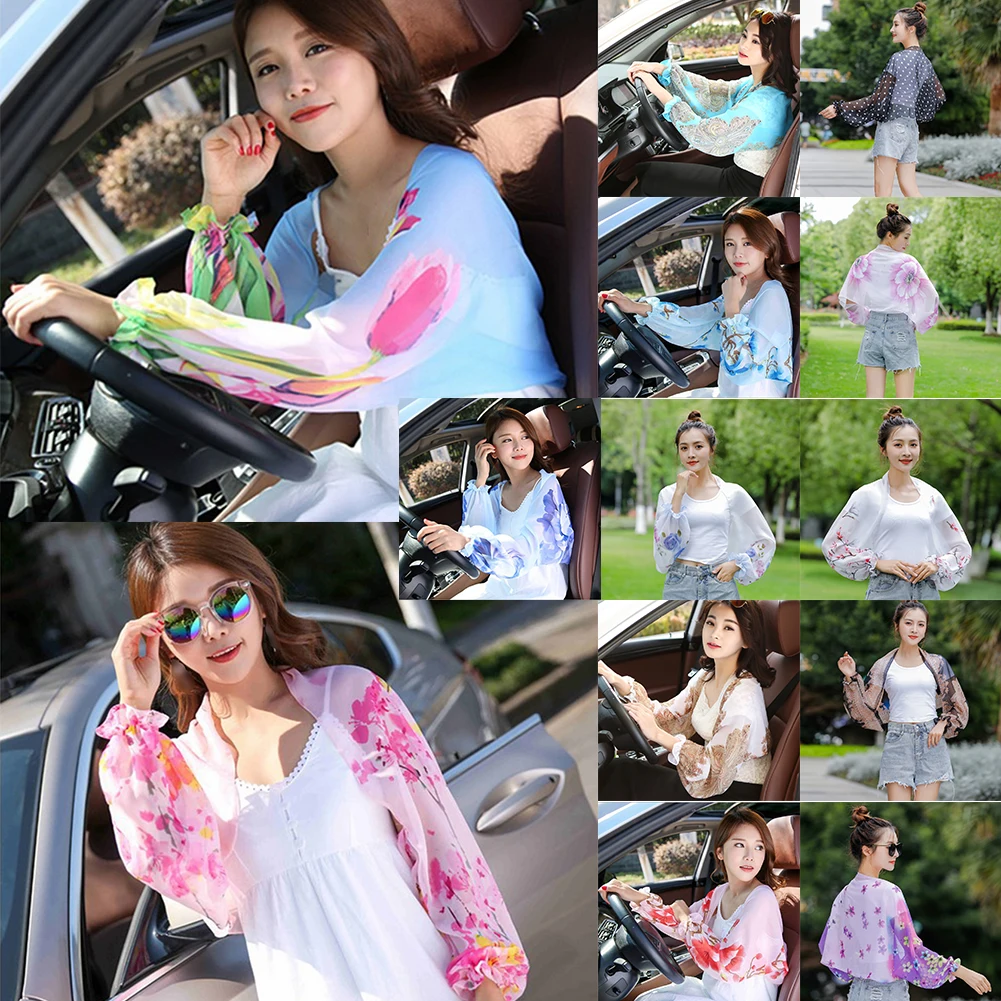 New Summer Women Arm Sleeves Sun Protection Sleeves Chiffon Protective Gloves Driving Cycling Anti-UV Shawl Scarf Sunscreen
New Summer Women Arm Sleeves Sun Protection Sleeves Chiffon Protective Gloves Driving Cycling Anti-UV Shawl Scarf Sunscreen