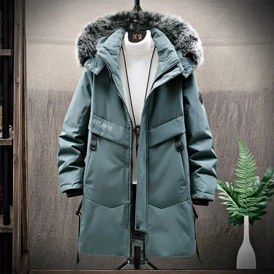2021 Hot New Winter Mens Windbreaker Men Down Faux Fur Hooded Jacket Hoodie Coat Long Warm Overcoat Male Outwear Oversize 
2021 Hot New Winter Mens Windbreaker Men Down Faux Fur Hooded Jacket Hoodie Coat Long Warm Overcoat Male Outwear Oversize