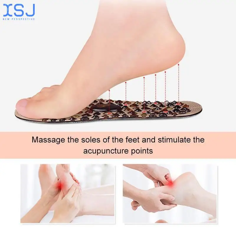 New Foot Massage Imitation Pebbles Foot Massage Acupoints Acupressure Pain Insole Foot Sole Relief
New Foot Massage Imitation Pebbles Foot Massage Acupoints Acupressure Pain Insole Foot Sole Relief