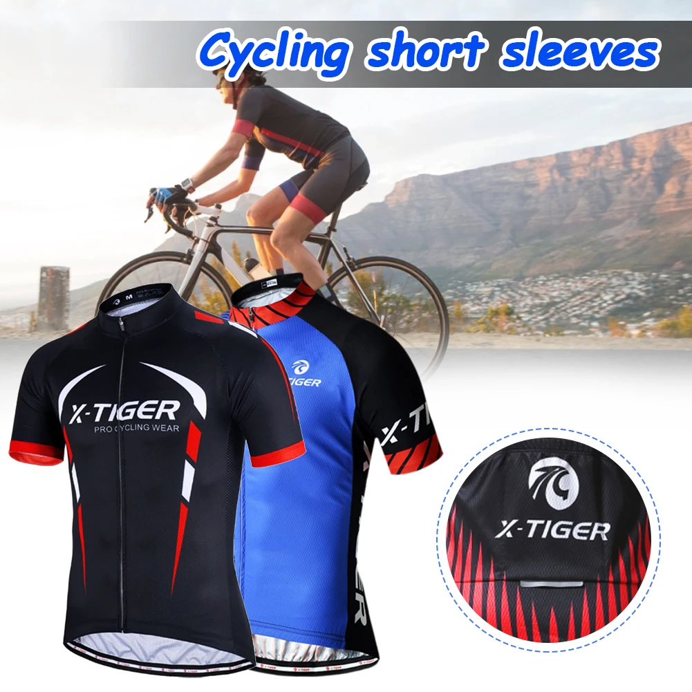Men Cycling Short Sleeve Shirt Jerseys Set Quick-Dry Breathable Cycling Clothing 5D Gel Bib Cycling Suit Night Reflective Strip
Men Cycling Short Sleeve Shirt Jerseys Set Quick-Dry Breathable Cycling Clothing 5D Gel Bib Cycling Suit Night Reflective Strip