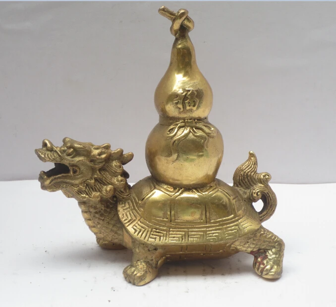 christmas decorations for home+ Metal Crafts Chinese Brass Carved Dragon turtle Statue , Feng Shui Gourd Figurine
christmas decorations for home+ Metal Crafts Chinese Brass Carved Dragon turtle Statue , Feng Shui Gourd Figurine