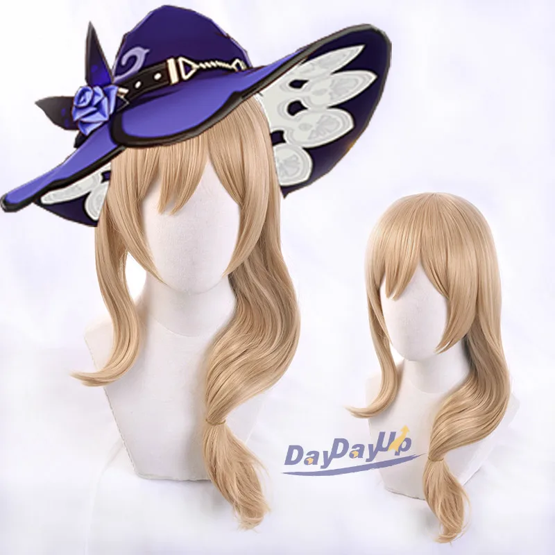 Genshin Impact Lisa Beige Wavy Long Role Play Cosplay Heat Resistant Synthetic Hair Halloween Carnival Party + Free Wig Cap
Genshin Impact Lisa Beige Wavy Long Role Play Cosplay Heat Resistant Synthetic Hair Halloween Carnival Party + Free Wig Cap