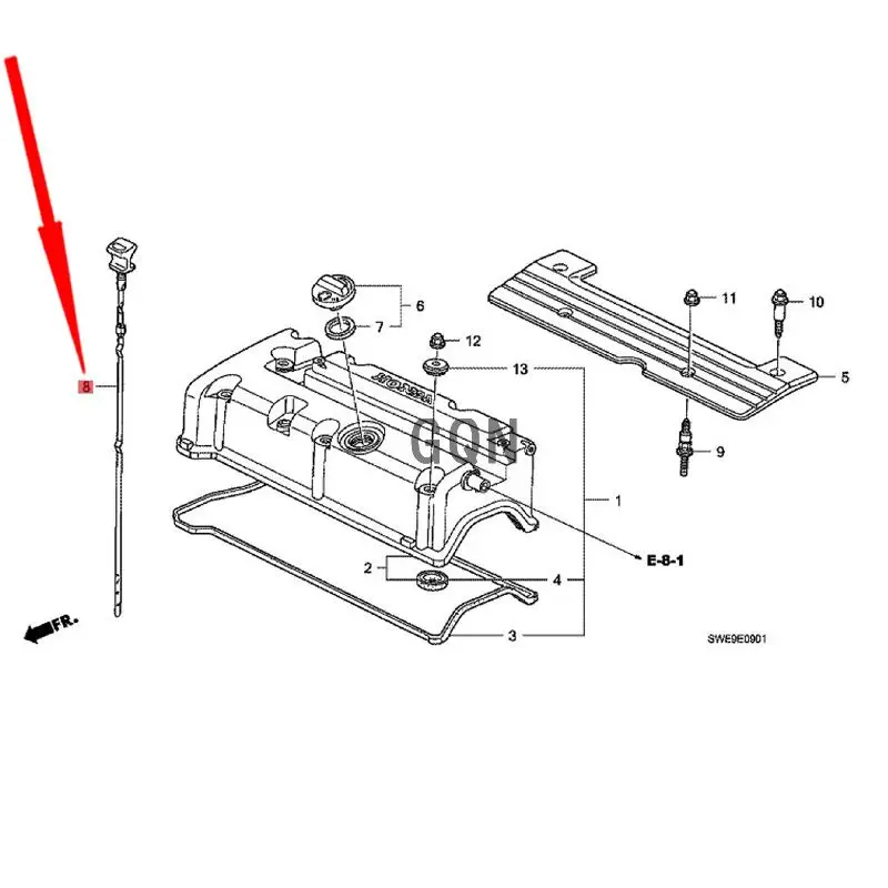 Щуп Dipstick 2011-Hon daC RV, прибор для измерения объема
Щуп Dipstick 2011-Hon daC RV, прибор для измерения объема