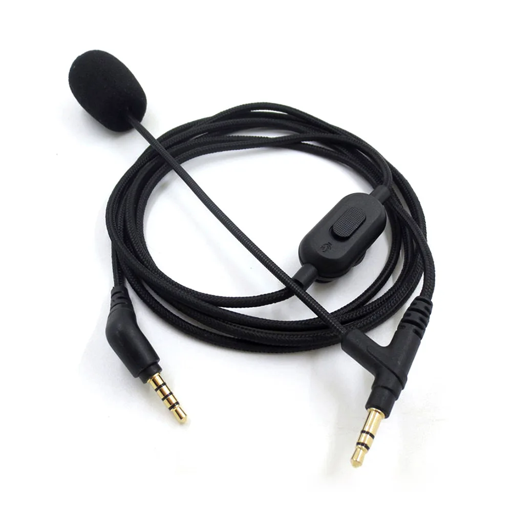Universal 3.5mm Audio Cable Flexible Microphone Headset Cable for ASTRO A10 A40 A30 Gaming Headphone
Universal 3.5mm Audio Cable Flexible Microphone Headset Cable for ASTRO A10 A40 A30 Gaming Headphone