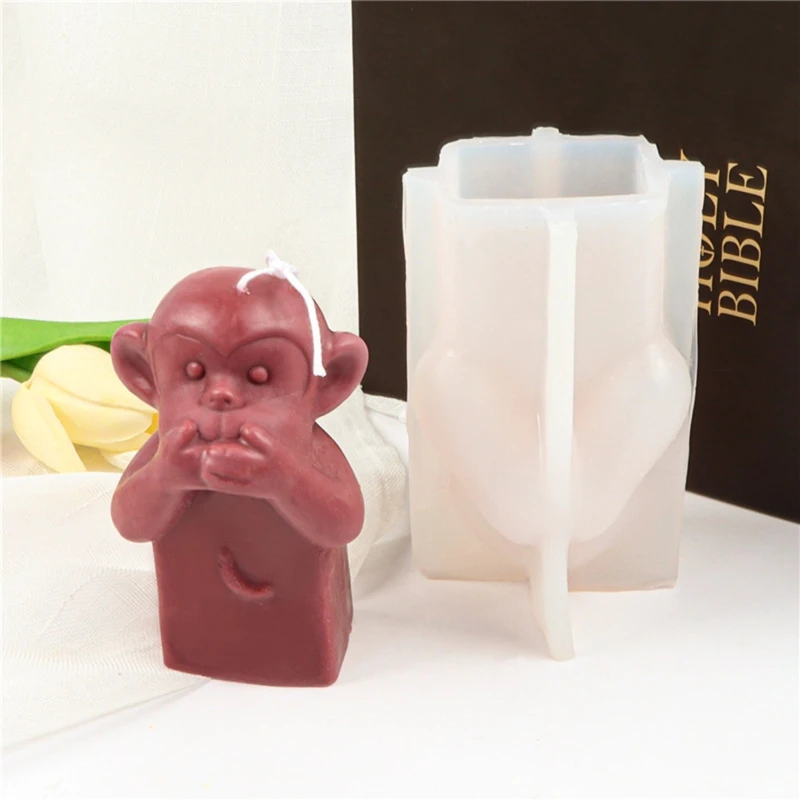 69HB Handmade Monkey Version Candles Mould DIY Soap Candle Resin Mold for Handicrafts
69HB Handmade Monkey Version Candles Mould DIY Soap Candle Resin Mold for Handicrafts