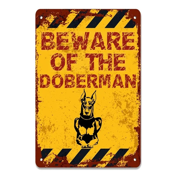 Остерегайтесь оловянного знака Doberman, винтажная табличка, знак, домашний магазин, паб, интерьерное украшение комнаты, Настенный декор, идеал...
Остерегайтесь оловянного знака Doberman, винтажная табличка, знак, домашний магазин, паб, интерьерное украшение комнаты, Настенный декор, идеал...