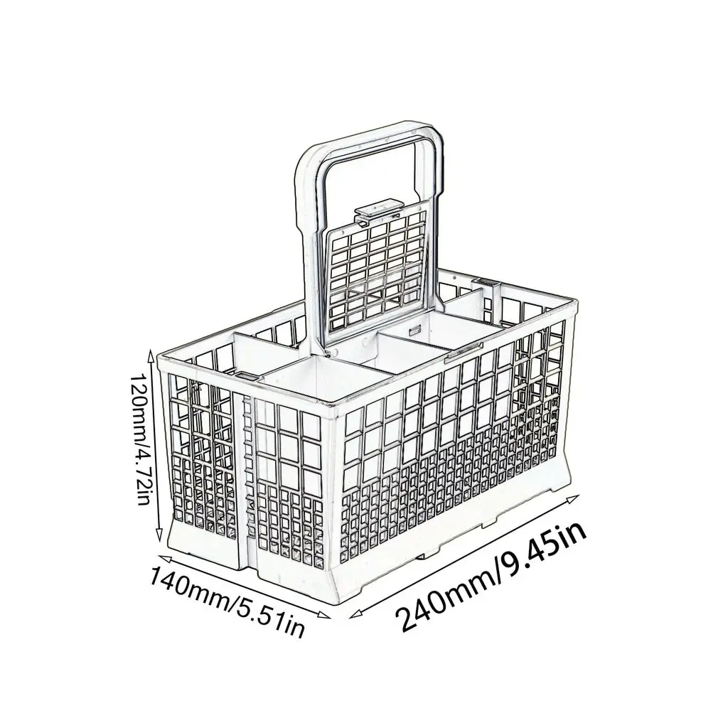 1pcs Universal Dishwasher Cutlery Basket Storage Box Kitchen Aid Spare Part Dishwasher Storage Box
1pcs Universal Dishwasher Cutlery Basket Storage Box Kitchen Aid Spare Part Dishwasher Storage Box