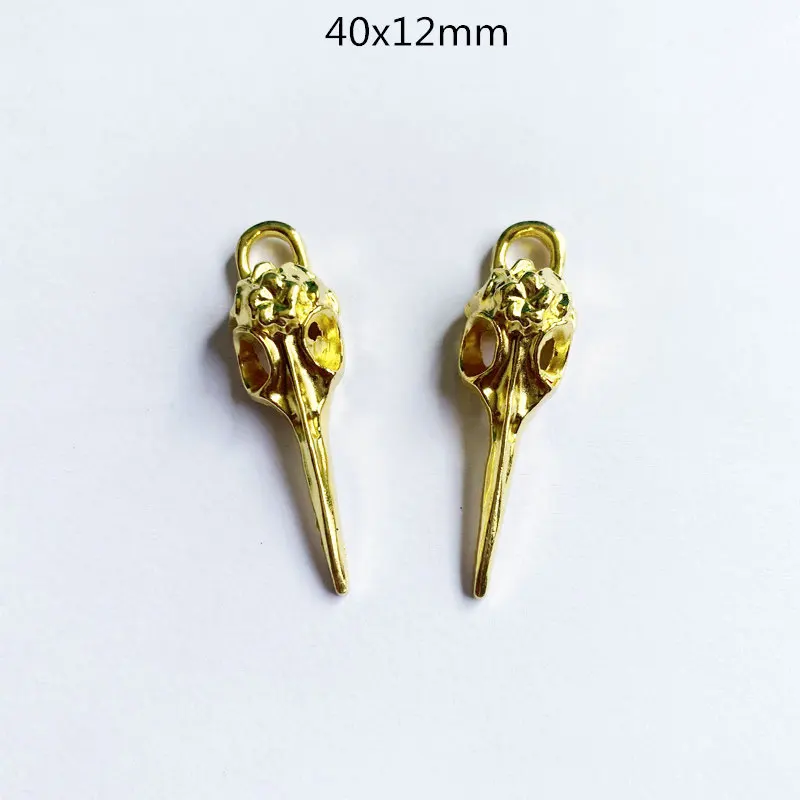 15pcs/Lot Quality Raven Crow Bird Charms Antique Gold Color Punk Pendant Fit For Jewelry Making Handmade Accessories Crafts
15pcs/Lot Quality Raven Crow Bird Charms Antique Gold Color Punk Pendant Fit For Jewelry Making Handmade Accessories Crafts