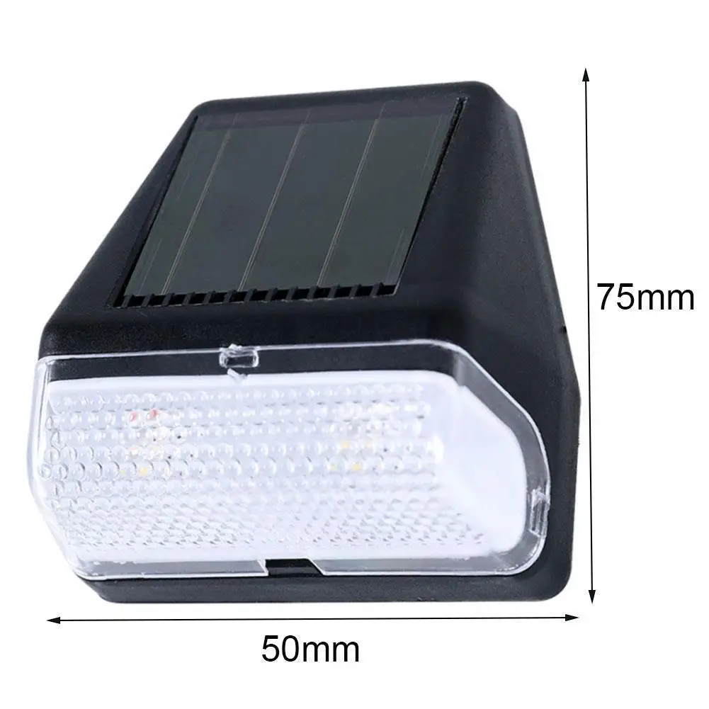 Solar Lights Solar Step Lights Outdoor Waterproof LED Solar Power Garden Light Lamp Decoration for Patio Stair Garden Yard Fence
Solar Lights Solar Step Lights Outdoor Waterproof LED Solar Power Garden Light Lamp Decoration for Patio Stair Garden Yard Fence