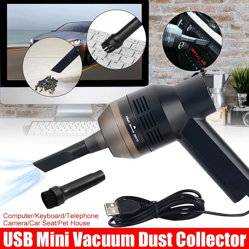 Portable Car Vacuum Cleaner Handheld Durable Dust Removal Car Cleaners Wired Sweeping Device USB Computer Vacuum Cleaner
Portable Car Vacuum Cleaner Handheld Durable Dust Removal Car Cleaners Wired Sweeping Device USB Computer Vacuum Cleaner
