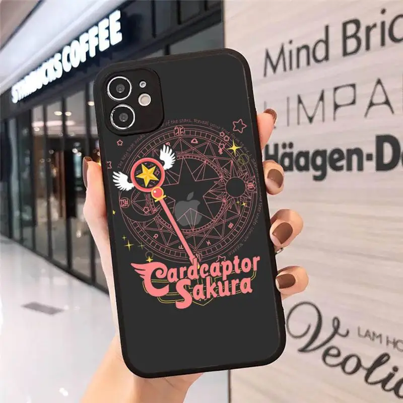 captor Sakura Card anime Phone Case matte transparent For iphone 7 8 11 12 plus mini x xs xr pro max cover
captor Sakura Card anime Phone Case matte transparent For iphone 7 8 11 12 plus mini x xs xr pro max cover