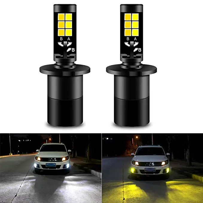 Newest Car led Fog Lamps LED 20W 2600lm H3 LED Fog Driving White Blue Golden Dual Color 3000K 6000K 12V
Newest Car led Fog Lamps LED 20W 2600lm H3 LED Fog Driving White Blue Golden Dual Color 3000K 6000K 12V