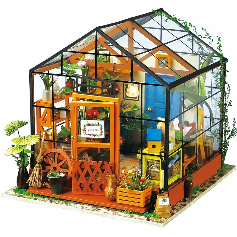 DIY Wooden Flower house Miniature Dollhouse 3D LED Mini Dollhouse Kit With Furniture Kit Light Creative Christmas Gift
DIY Wooden Flower house Miniature Dollhouse 3D LED Mini Dollhouse Kit With Furniture Kit Light Creative Christmas Gift