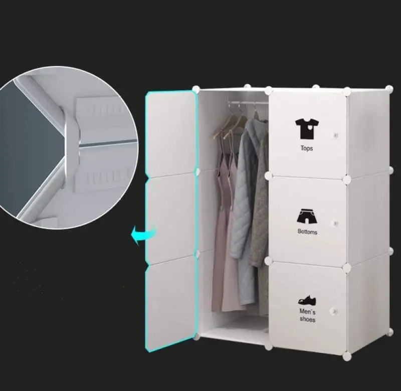 Multifunction Wardrobes Organizer Storage Shelves Closet Cabinet Bedroom DIY Assembly Easy Install Reinforcement Cloth Wardrobe
Multifunction Wardrobes Organizer Storage Shelves Closet Cabinet Bedroom DIY Assembly Easy Install Reinforcement Cloth Wardrobe