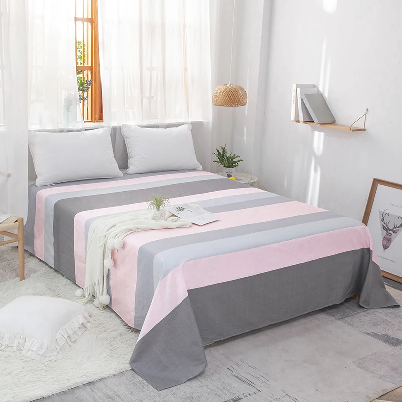 Bedding cotton sheets bed cover couple bedspread double bed bedding Scandinavian style simple and comfortable 100% cotton 150
Bedding cotton sheets bed cover couple bedspread double bed bedding Scandinavian style simple and comfortable 100% cotton 150