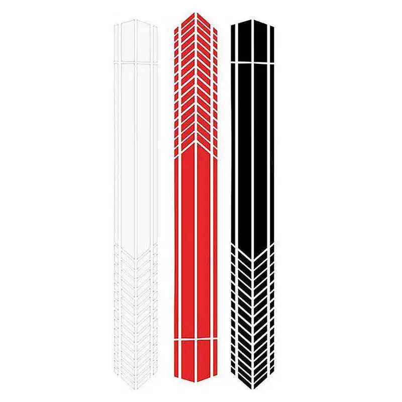 

2pcs/lot 2M Car Sticker DIY Both Sides Stickers Race Stripes Graphic Automobiles Products Cars Wrap Vinyl Film Car Accessories