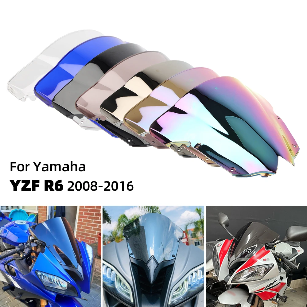 YZF-R6 YZF R6 Motorcycle Windshield Windscreen Wind Screen Shield Deflector For Yamaha YZFR6 YZF R 6 2008 - 2016 2015 2014 2013
YZF-R6 YZF R6 Motorcycle Windshield Windscreen Wind Screen Shield Deflector For Yamaha YZFR6 YZF R 6 2008 - 2016 2015 2014 2013