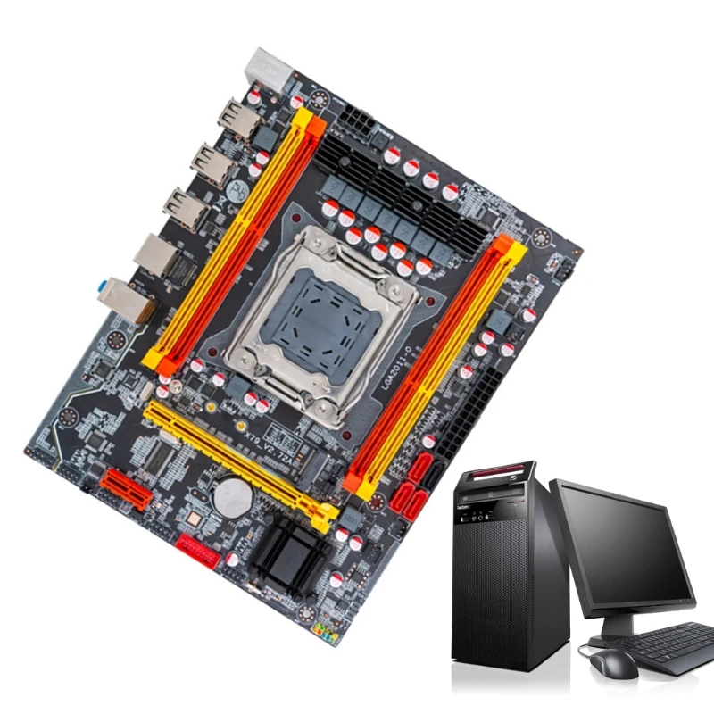 X79 Chip Computer Motherboard SATA3 PCI-E NVME M.2 SSD Support REG ECC Memory DDR3 Server
X79 Chip Computer Motherboard SATA3 PCI-E NVME M.2 SSD Support REG ECC Memory DDR3 Server
