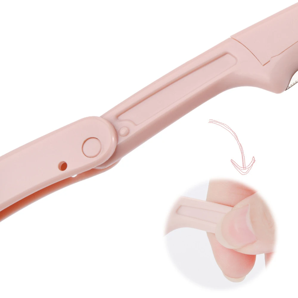 1pc Eyebrow Shaver Trimmer Foldable Women Eyebrow Epilator Razor Women Face Hair Remover Blade Stainless Steel Makeup Tool
1pc Eyebrow Shaver Trimmer Foldable Women Eyebrow Epilator Razor Women Face Hair Remover Blade Stainless Steel Makeup Tool