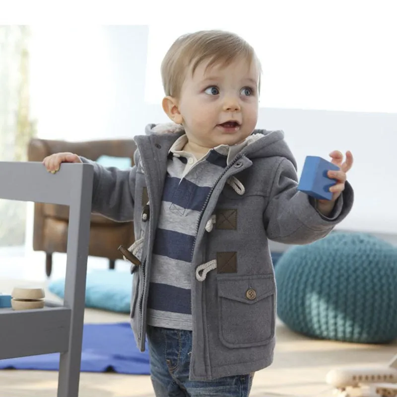 Children's winter thickening plus velvet warm casual jacket Europe and the United States wind boy wool coat 0-5 years old
Children's winter thickening plus velvet warm casual jacket Europe and the United States wind boy wool coat 0-5 years old