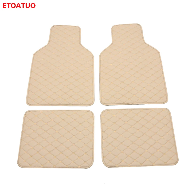 ETOATUO universal Car floor mat for Jeep All Models Grand Cherokee compass Commander Wrangler patriot renegade car mats | Автомобили и