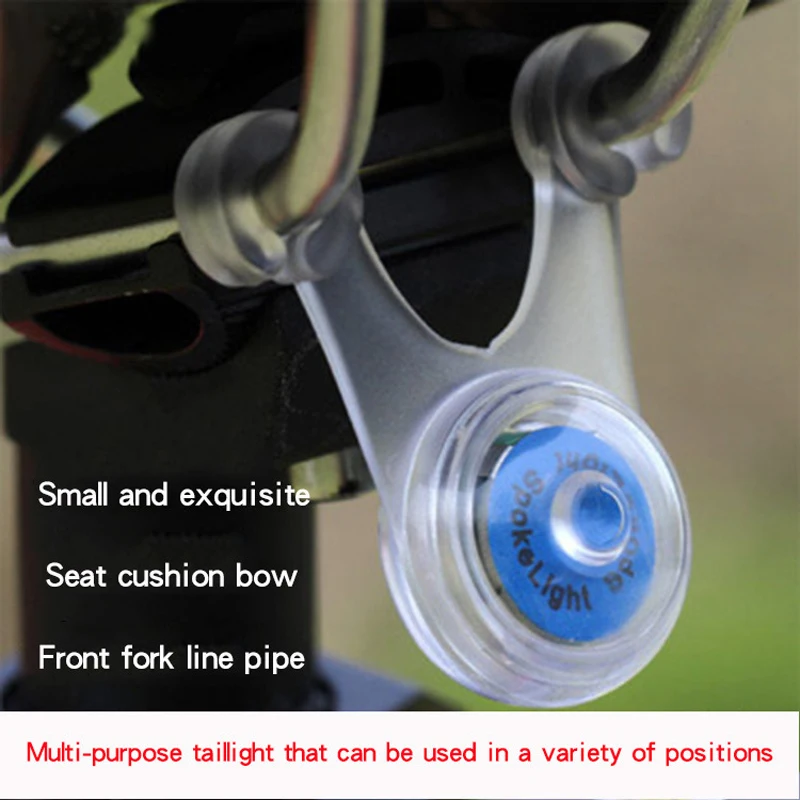 Bicycle Cushion Taillight Night Riding Light Warning Light Flash Small Hanging Light Silicone Lantern Four Red Blue Green White
Bicycle Cushion Taillight Night Riding Light Warning Light Flash Small Hanging Light Silicone Lantern Four Red Blue Green White