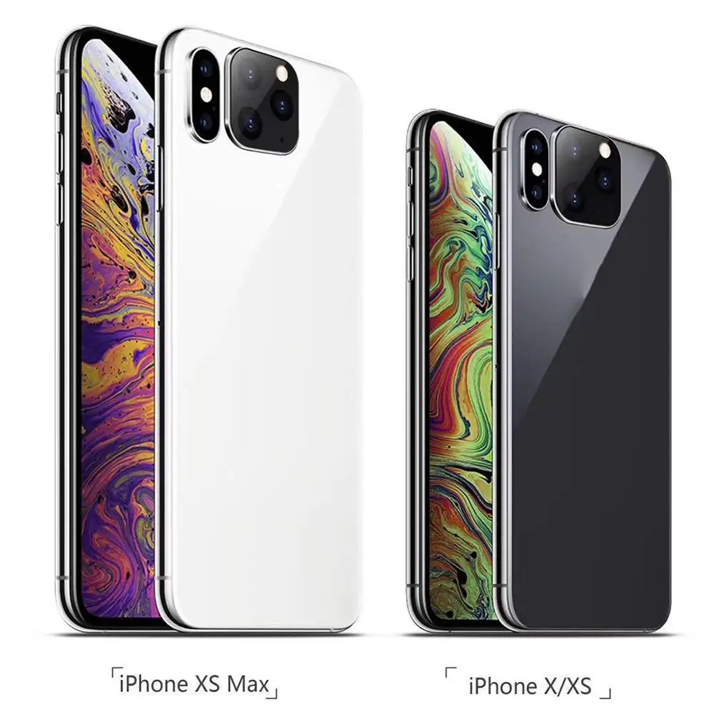 Закаленное стекло для iPhone 11 Pro крышка объектива камеры Apple X XS MAX задняя из